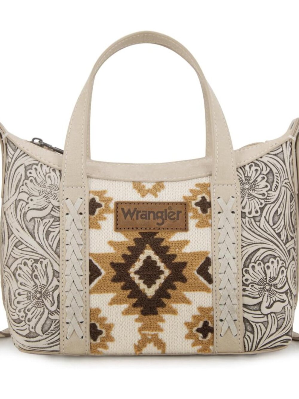 Wrangler Western Purse for Women Small Aztec Crossbody Bags Tapestry Designer Ha